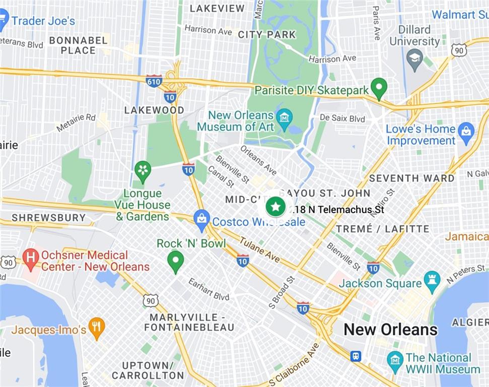 Land for Sale in New Orleans Louisiana 70119